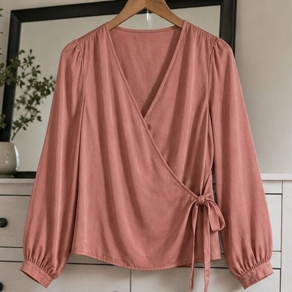 White Button Blouse
